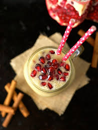 ButternutSquash Pomegranate Smoothie