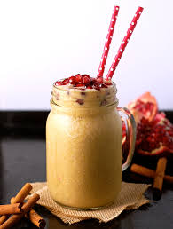 ButternutSquash Pomegranate Smoothie